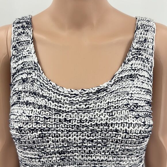 Two by Vince Camuto Heavy Knit Marbled Tank Sz Small NWT - Picture 2 of 6